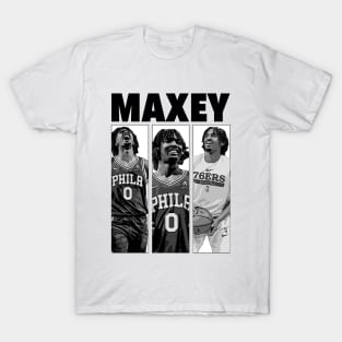 Tyrese Maxey Basketball 3 T-Shirt